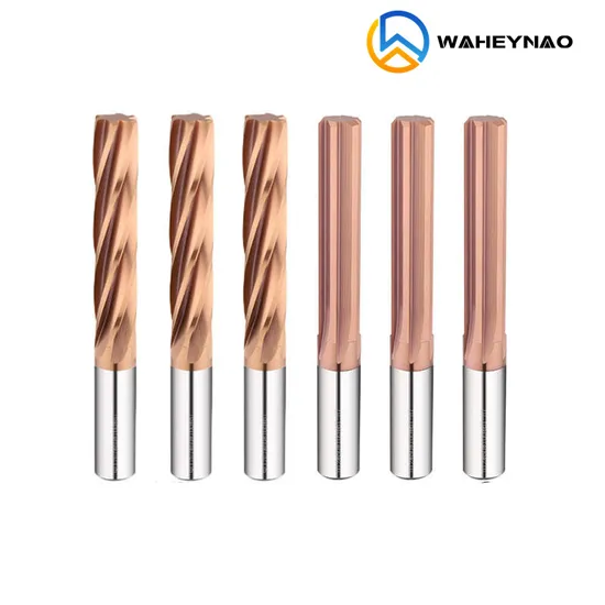 HRC60 4/6 Flute Straight Shank Machine Reamer